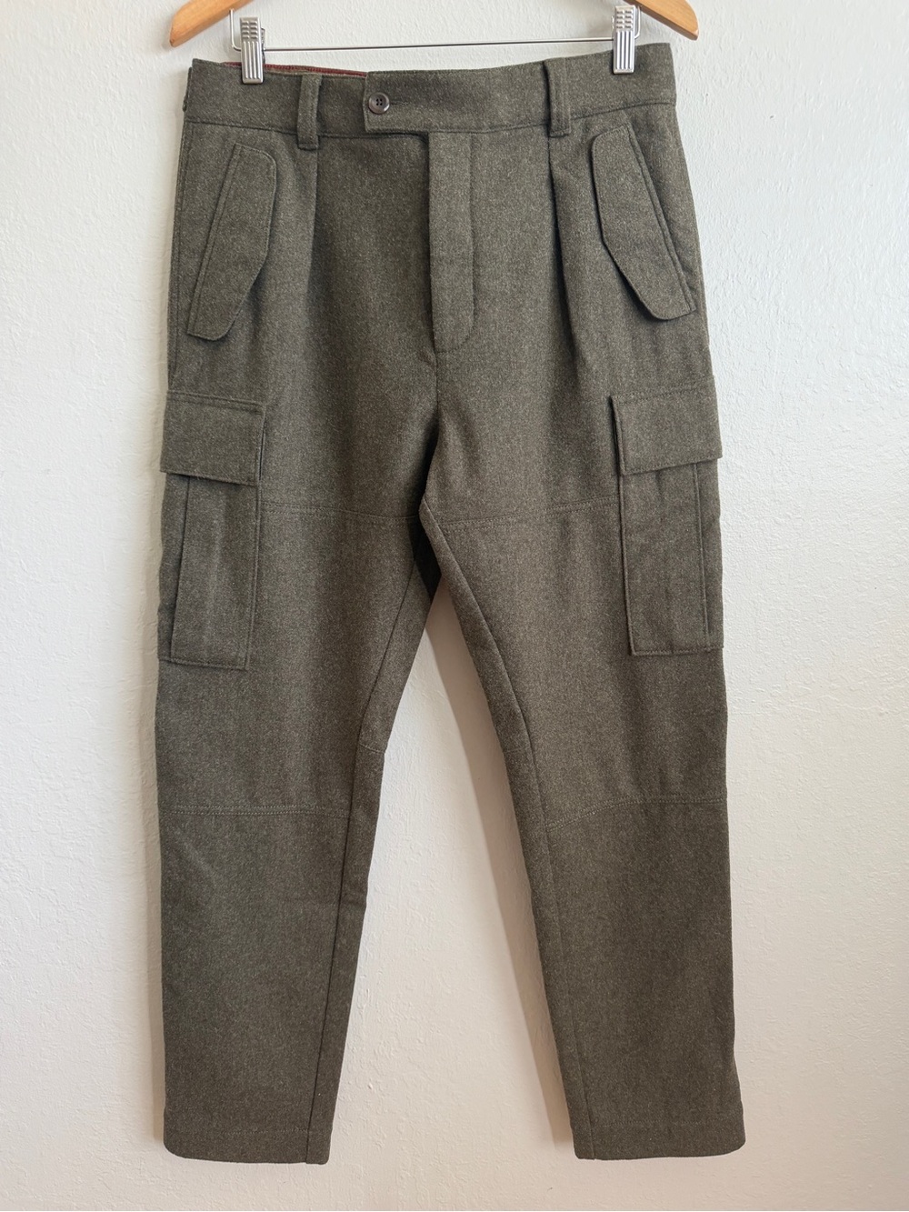Banana Republic Olive Cargo Pants